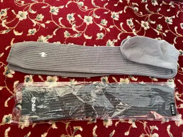 PING 그레이 리브 편직 삭스