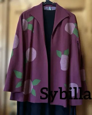 신춘 세일! 시빌라 초 레어 장미 패치워크 자켓