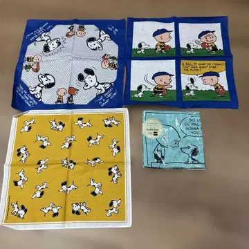 스누피 파미리아 손수건 뮤지엄 반다나