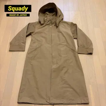 스카디 squagy 발수 기능 트렌치코트 YKK 럭셔리 골드 지퍼