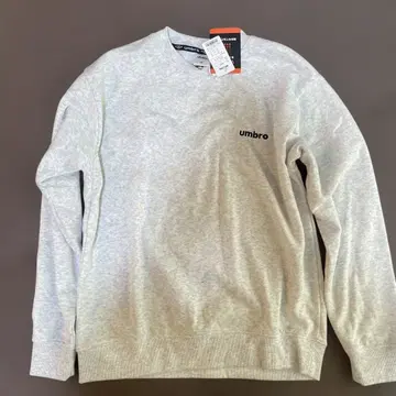 [새상품] Umbro 엄브로 트레이닝복 맨투맨 그레이 원포인트