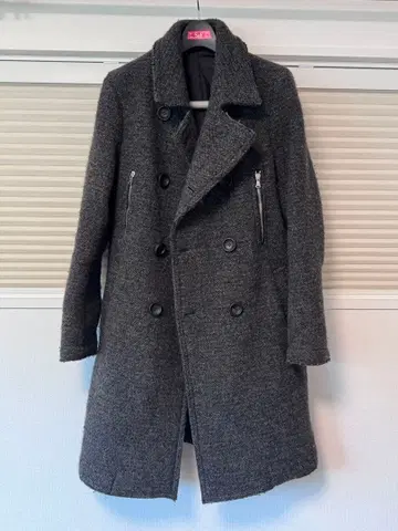 junhashimoto 그레이 피 코트 사이즈 2