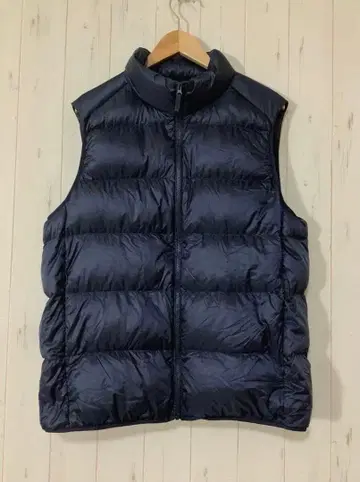UNIQLO 유니클로 울트라 라이트 다운 다운 베스트 XL 네이비 경량