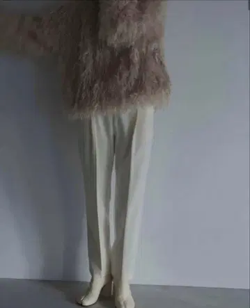 Nala Taperd warm Pants White