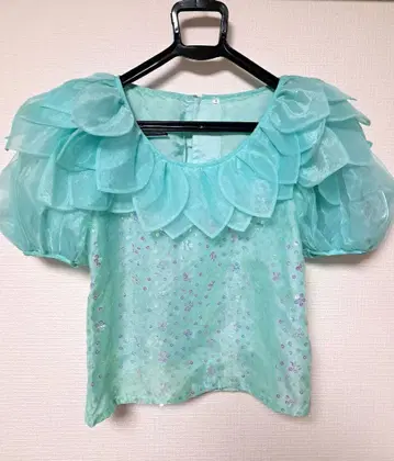 파티용 블라우스 화려함 M 사이즈