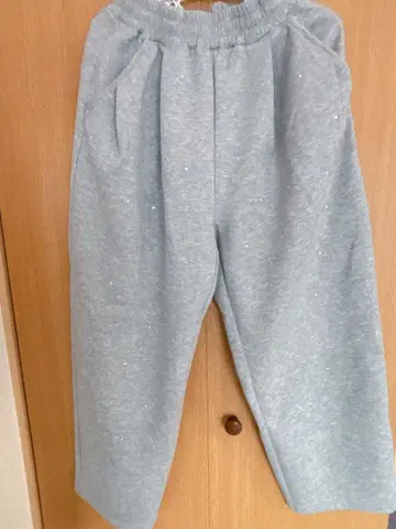 [ 새상품 ] LOWRYS FARM 컷 이지 코쿤 팬츠 그레이 L