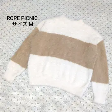 [새상품급] 로페피크닉 바이컬러 스웨터 니트 M