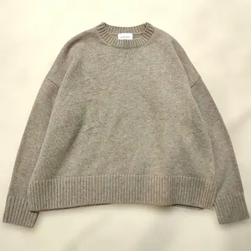 컨디션 최상 유나이티드 애로우즈 19800엔 캐시미어 혼방 크루넥 니트