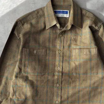 15649 USED 잉글랜드제 체크 셔츠
