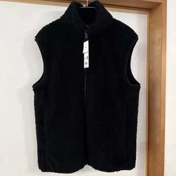 UNIQLO 유니클로 라이트 보아 플리스 베스트 M 블랙 새상품