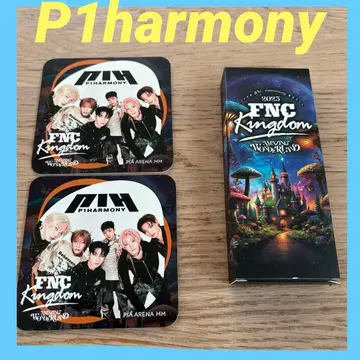 FNC Kingdom 2025 콜라보 후드 혜택 P1harmony 코스터