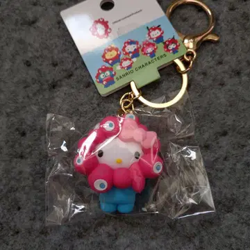미야쿠미야쿠 산리오 헬로키티 파스텔 입체 키링 만박