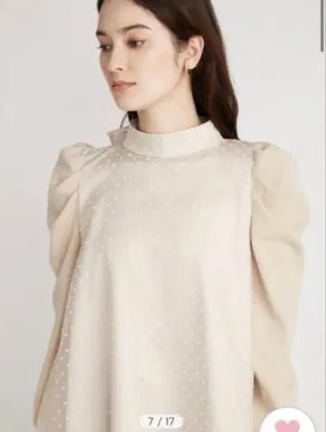 셀포드 36 도트 니트 리본