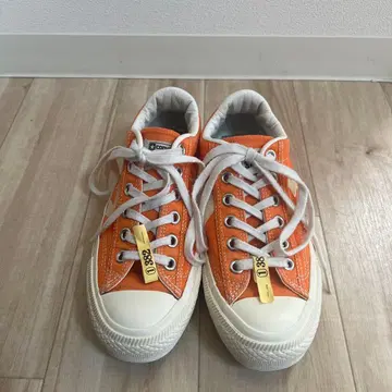 CONVERSE 올스타 오렌지 스니커즈