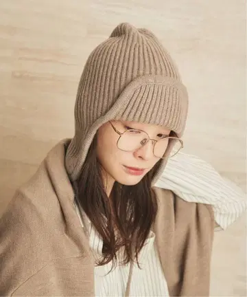 택 포함 새상품 Plage flight 비니 베이지