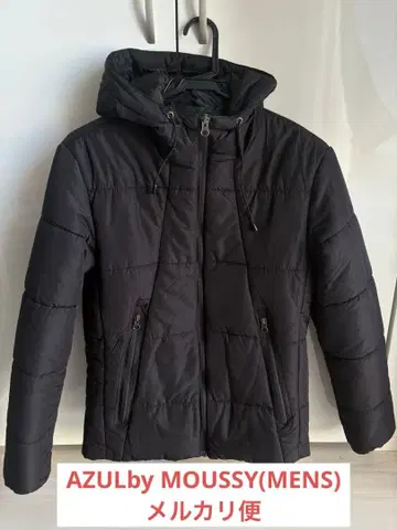 AZUL by MOUSSY 블랙 다운 자켓 S