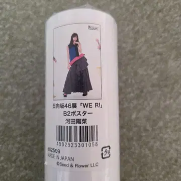 히나타자카46전 'WE R!' B2 포스터 카와타 히나