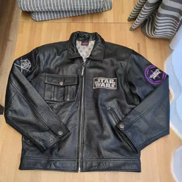 스타워즈 싱글 가죽 자켓 새상품급 다스 베이더
