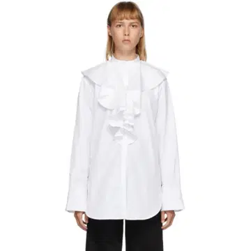 Toteme 토템 프릴 칼라 셔츠 블라우스