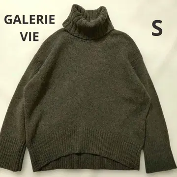 갤러리 비 파인 울 터틀넥 니트 풀오버