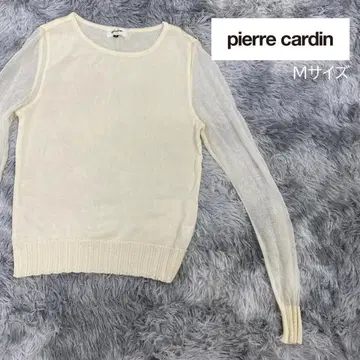 피에르 가르뎅 니트 베이지 M 사이즈
