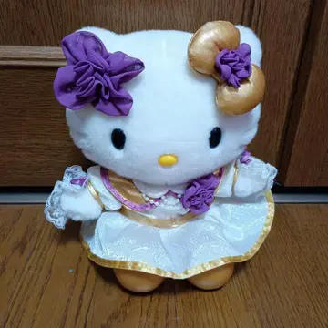 헬로키티 봉제 인형 드레스 헤이세이 레트로 웨딩