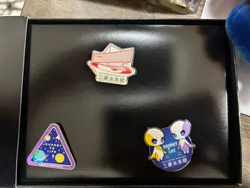 오사카 만박 EXPO 2025 미쓰비시 미래관 캐릭터 핀 배지 3종 세트