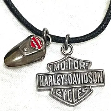할리데이비슨 실버 925 목걸이 박스 포함