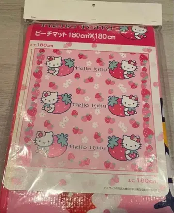 헬로키티 비치 매트 180cm x 180cm