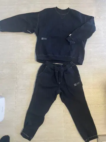 뉴발란스 맨투맨 셋업 상의 L 하의 M