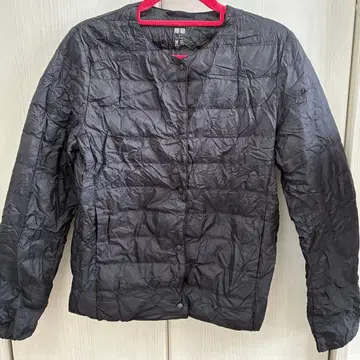 UNIQLO 울트라 라이트 다운 자켓 블랙 M 수납 봉투 포함