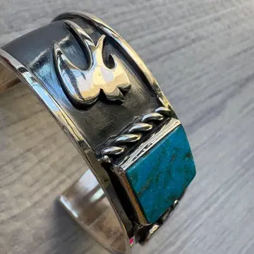 스패로우 뱅글 실버 925 터콰이즈 조니 뎁