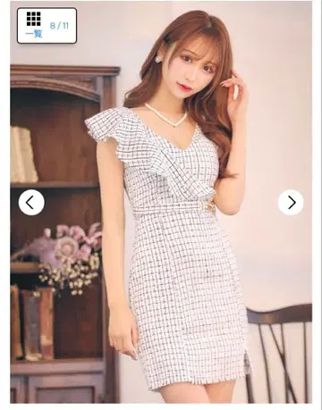 캬바쿠라 드레스 an Andy 쥬얼스 로브 드 플뢰르 데이지 스토어