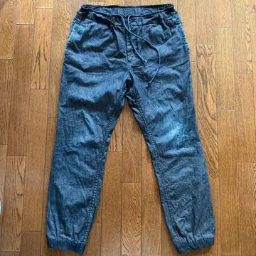 sacai 사카이 데님 나일론 이지 팬츠