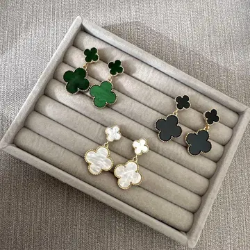 플라워 모티브 귀걸이 3세트