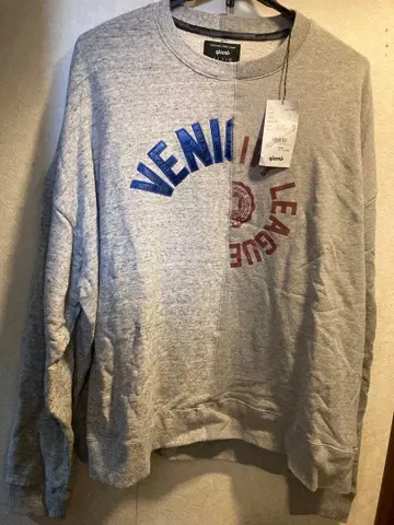 qlamb 그레이 프린트 트레이닝복