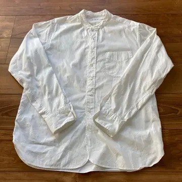 SCYE BASICS 화이트 긴팔 셔츠 40