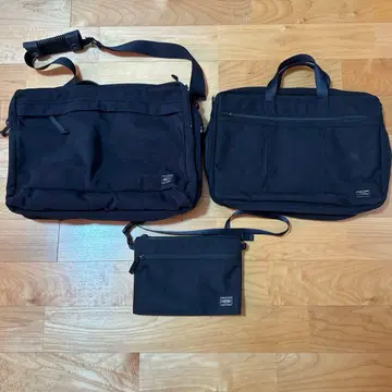 블랙 비즈니스 백 3세트