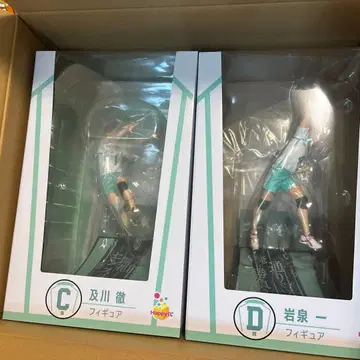 하이큐 happy 복권 오이카와 토오루 이와이즈미 하지메 피규어 세트