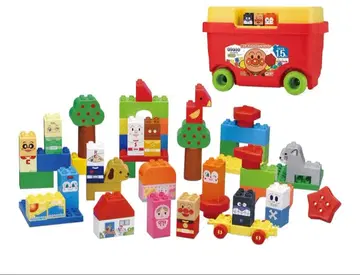 호빵맨 블록 처음 블록 왜건 묶음 판매