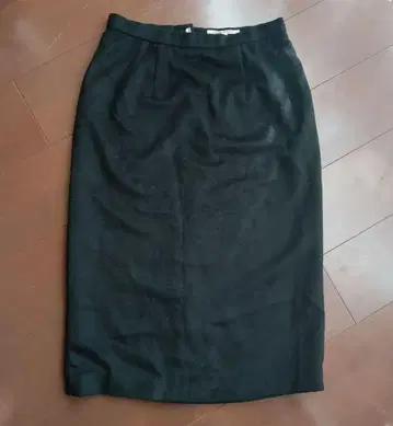 IMPREVISTO 캐시미어 100 최고 품질 레어 경량 블랙 스커트