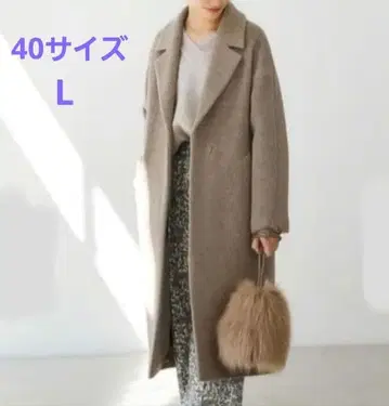 그린 라벨 릴랙싱 FAbRICA 롱 코트 40 L 사이즈