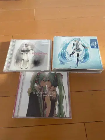 하츠네 미쿠 CD 3장 세트