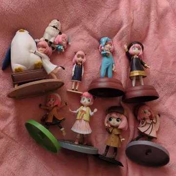 스파이 패밀리 아냐 피규어 9체 세트