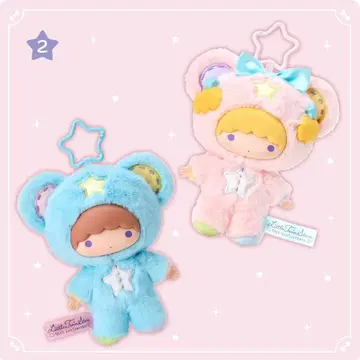 리틀트윈스타 키키라라 50주년 별하늘의 엔젤 마스코트 홀더