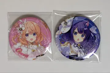 주문토끼 아틀레 아키하바라 캔 배지 코코아 노멀 후유 홀로 2개 세트