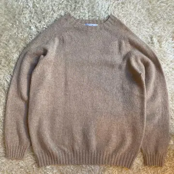 [ 새상품급 ] 할리 오브 스코틀랜드 44 사이즈 샤기 니트 스웨터