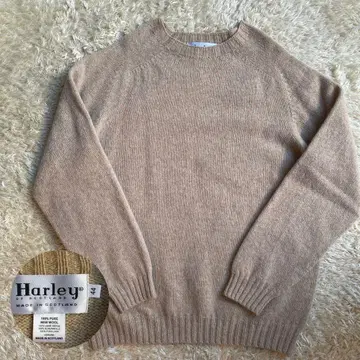 [ 새상품급 ] 할리 오브 스코틀랜드 44 사이즈 샤기 니트 스웨터