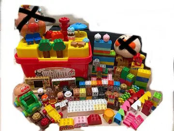 호빵맨 첫 블록 웨건 블록 라보