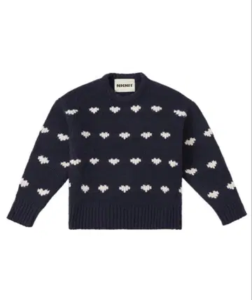 NKNIT pattern KNIT 하트 패턴 니트